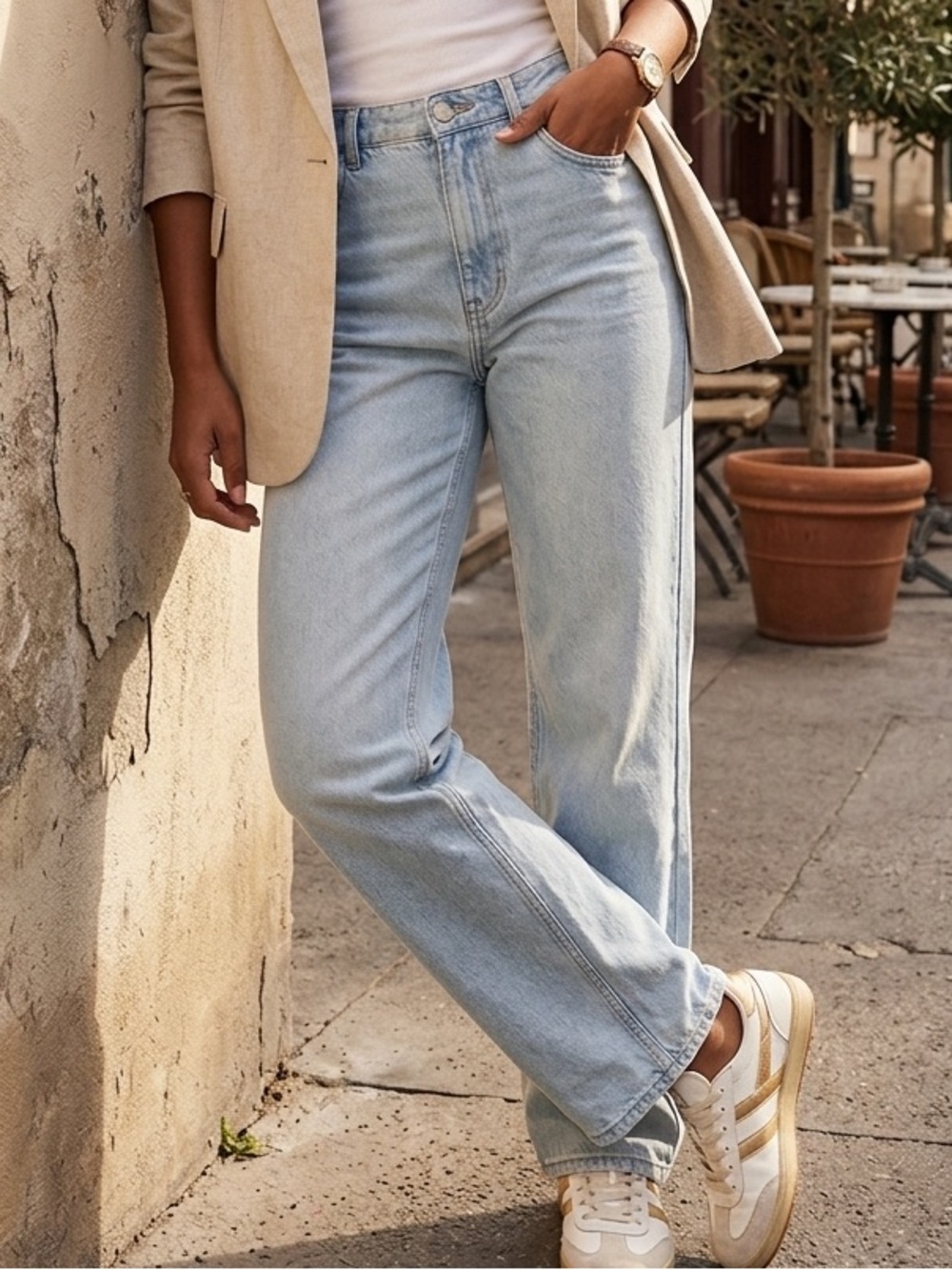 Cotton On Classic Straight Fit Soft Denim Everyday Jeans ✨